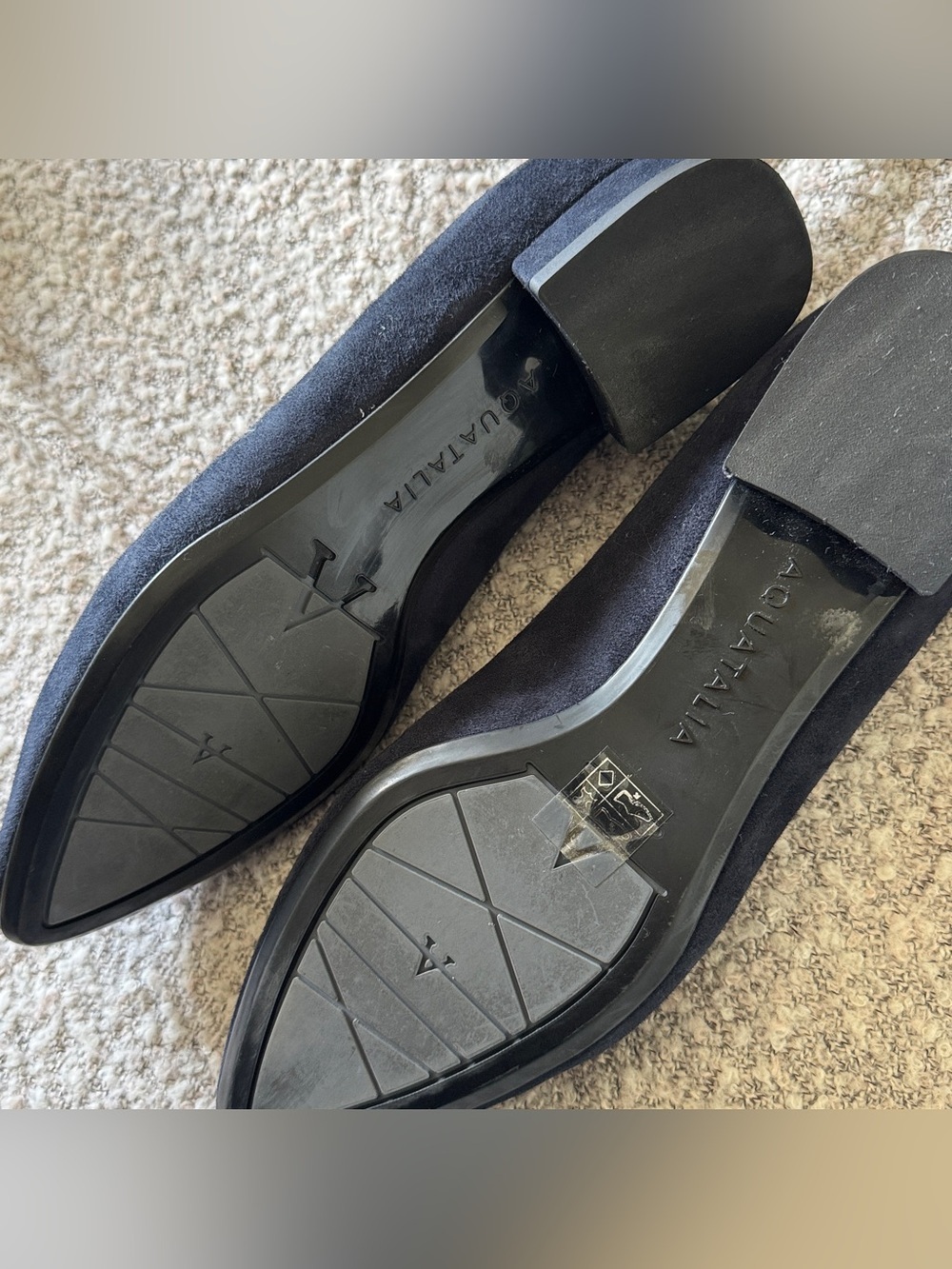 Aquatalia | Penina Low Heel | Navy | 9.5 - Picture 3 of 5